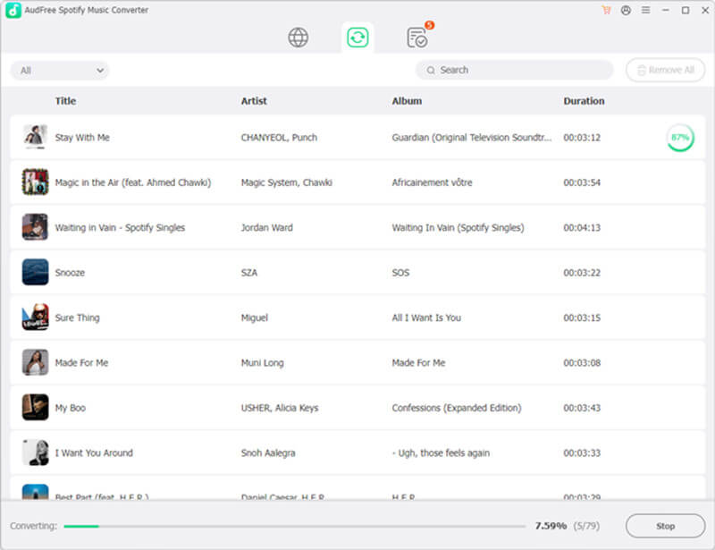 Download Audfree Music