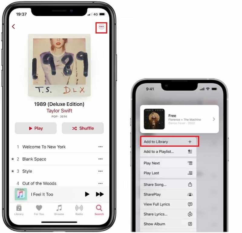 Add To Library Apple Music