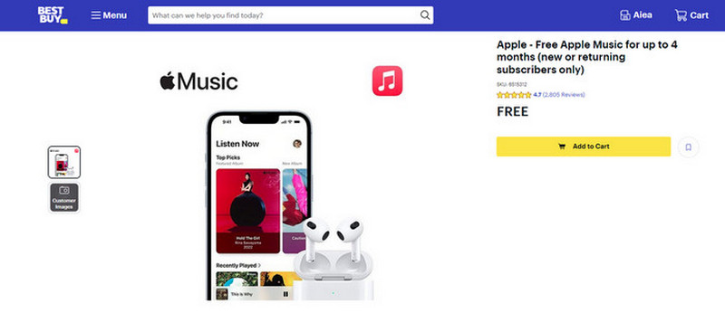 Best Buy With Apple Music