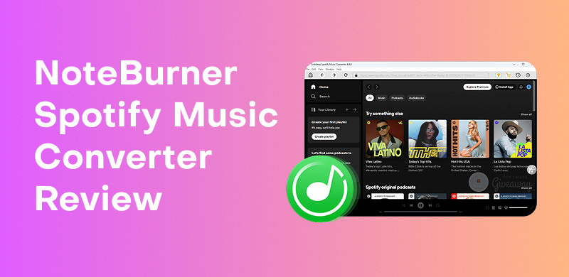 Noteburner Spotify Music Converter Review