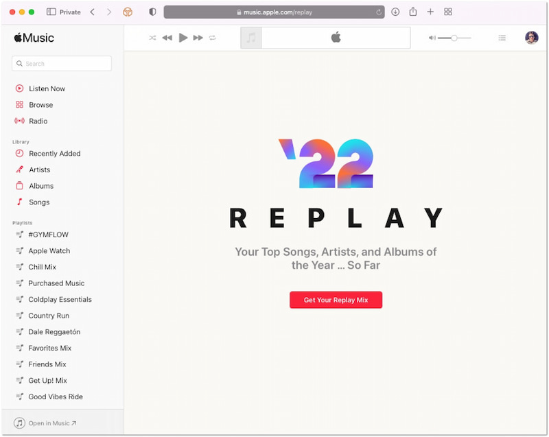 Access Replay On The Web
