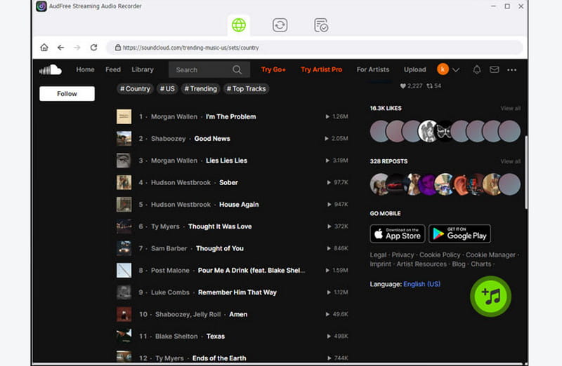 Audfree Sondcloud Downloader