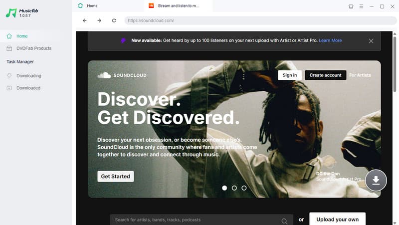 Musicfab Sondcloud Downloader
