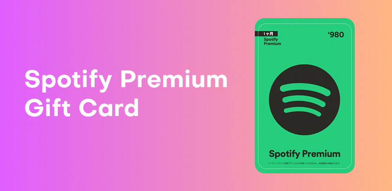 Spotify Premium Gift Card