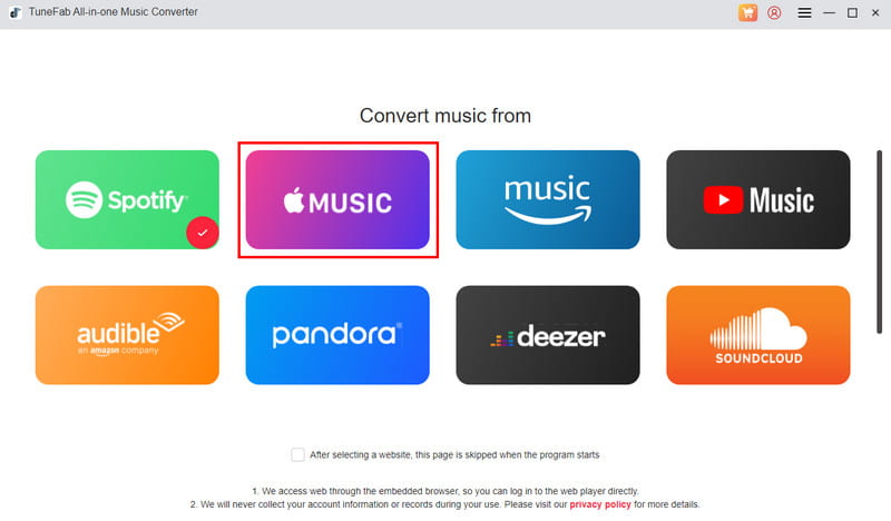 Download Tunefab Click Apple Music Tunefab