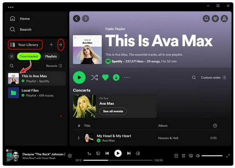 Find Downloads On Spotify Windows