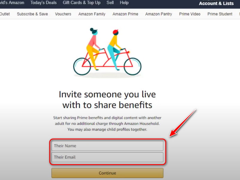 Amazon Family Confirm